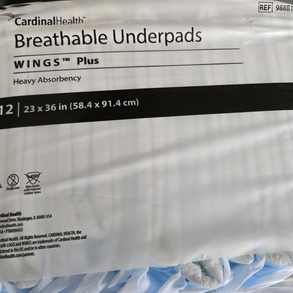 Cardinal Health Breathable Underpads